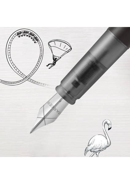 Vector Xl Mat Dolma Kalem, Mat Siyah, M Uç fırsatları