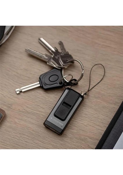 K6R Safety-Siyah Anahtarlık Std