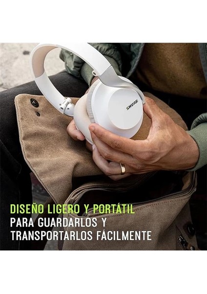 Aonic 40 Anc Bluetooth 5.1 Kablosuz Kulak Üstü Yerleşik Mikrofonlu Kulaklık, Beyaz - Tr