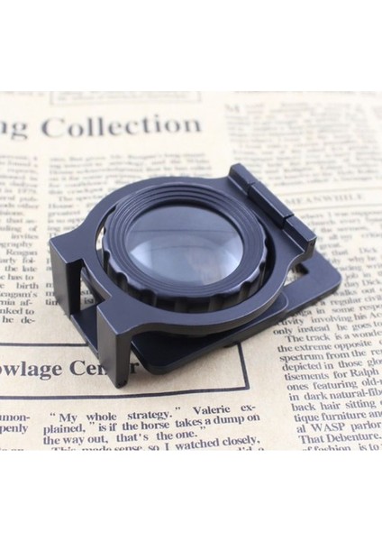 Tekstilciler Için Kumaş Kontrolü Büyüteç Katlanan Metal 15X Büyütme fırsatları