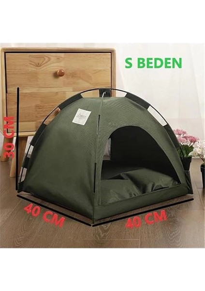Kedi Kamp Çadırı Kedi Evi Derin Uyku & Serin Yazlık Evi Yumuşak Yatağı Çıkarılabilir Minder fırsatları