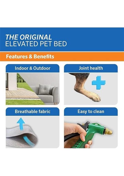 Orijinal - Köpek, Kedi - Büyük - Gunmetal, Kumaş modelleri