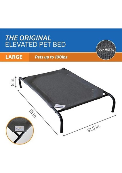 Orijinal - Köpek, Kedi - Büyük - Gunmetal, Kumaş fırsatları