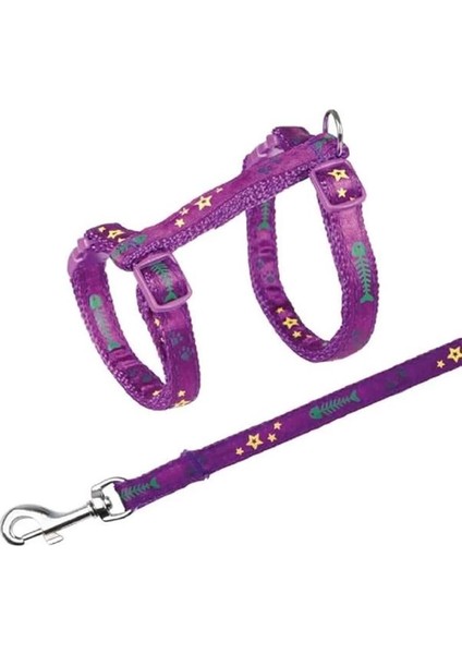 Kedi Göğüs Tasması Seti 22-36 cm 10 mm