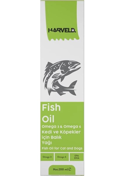 Fish Oil Kedi Köpek Omega 3 Omega 6 Kaynağı Eklem Sağlığı Bağışıklık Destekleyici Balık Yağ indirimleri