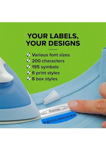 Letratag Elektronik Etiketleme Makinesi -12 Mm. Letratag Şeritlerle Uyumlu fırsatları