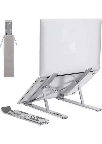 Apera Gn-17 Alüminyum Kasa Dizüstü Bilgisayar Standı Katlanır Çantalı Tablet ve Telefonla Uyumlu modelleri