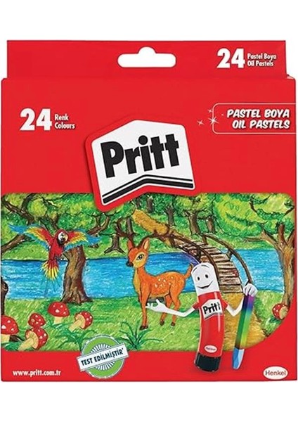 24'lü Pastel Boya - Karton Kutu fiyatları