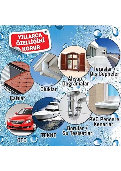 Leak Fix Sprey Kauçuk Kaplama, Şeffaf 400 gr