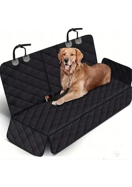Araç Oto Arka Koltuk Köpek Örtüsü Kılıfı - Su Geçirmez Köpek Koltuk Şiltesi, 140X130 cm