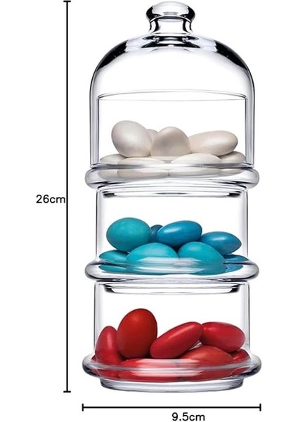 Pasabahce Villa Patisserie Kavanoz - 3X230CC fırsatları