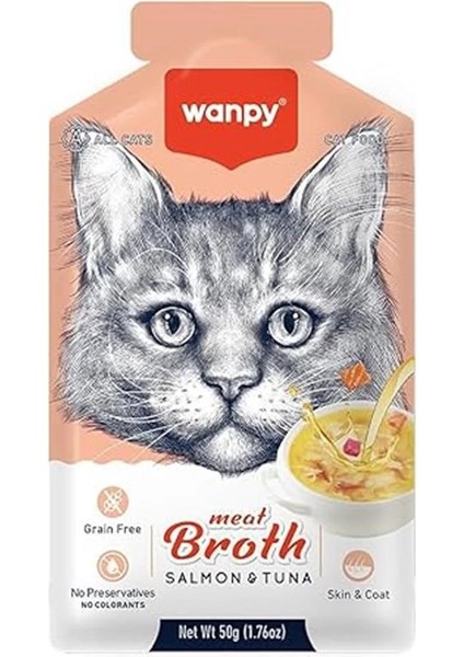 Somonlu ve Ton Balıklı Kedi Çorbası 50G fiyatları