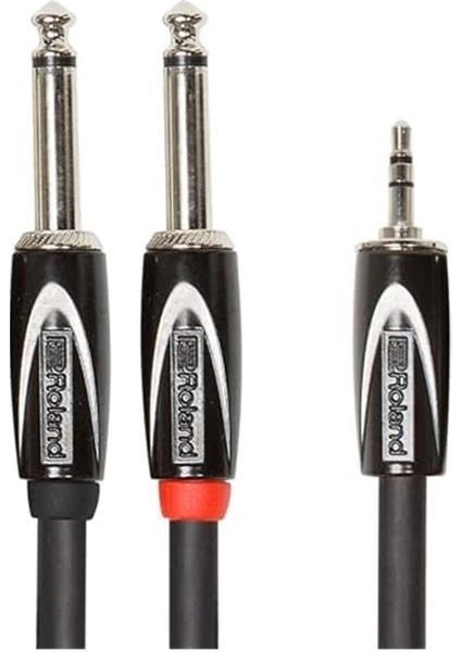Black-Serisi Bağlantı Ekleme/split Kablo – 3,5 mm -Trs - 2x 6, 3 mm Jak, Uzunluk: 3 M – modelleri