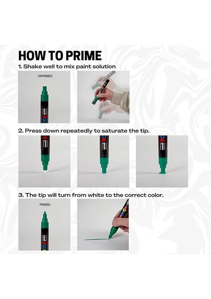 Uni-Ball Pc-3m/7+1p.01 Su Bazlı Poster Markörü indirimleri