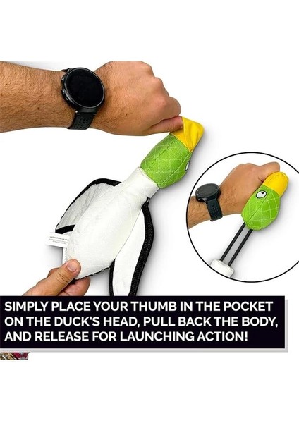 Uçan Ördek Sapan Mekanizmalı Köpek Oyuncağı (Large) – Fırlat & Getir – Suda Yüzer fiyatları