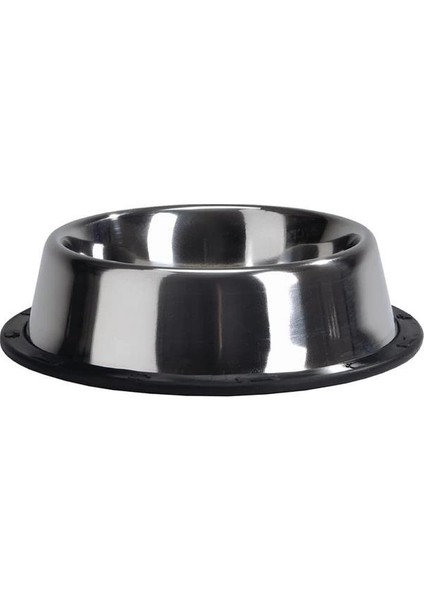Köpek Mama Su Kabı, Paslanmaz Çelik, Kaymaz, 25,5cm, 2,2l fiyatları