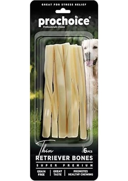 Thin Retriever Bones, Ince Köpek Ödül Kemiği 6 Parça modelleri