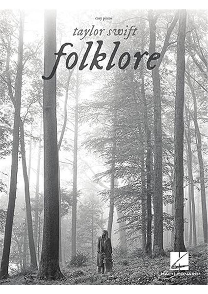 Taylor Swift - Folklore: Easy Piano Songbook With Lyrics