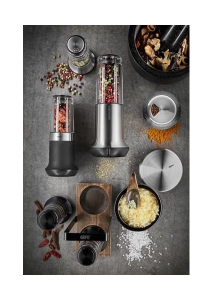 34624 Karabiber Değirmeni, Paslanmaz Çelik.