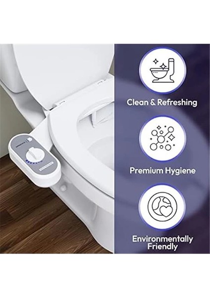 Bidet Fresh Su Spreyi, Elektriksiz, Mekanik Bide Wc Oturağı Sabitleme fırsatları