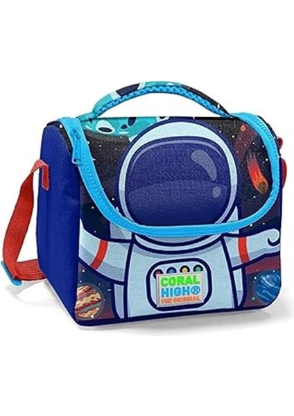 Erkek Çocuk Mavi Astronot Okul ve Piknik Beslenme Çantası