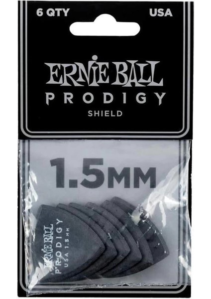 1.5mm Shield Prodigy Seçtikleri 6'lı Paket Siyah modelleri