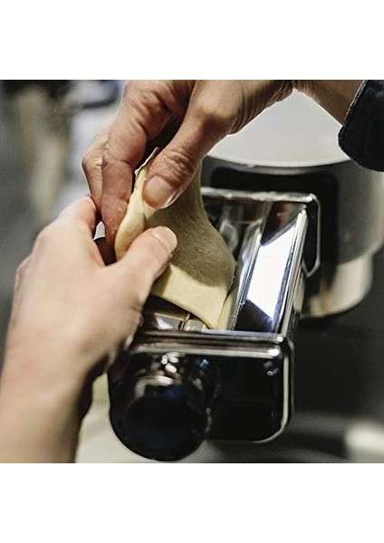 Hamur Açma Aparatı Lasagne Roller KAX980ME - Mutfak Şefi Aksesuarı, 9 Kademeli Ayar, Paslanm indirimleri