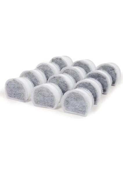 Karbon Filtre Seramik Beyaz 12 Adet