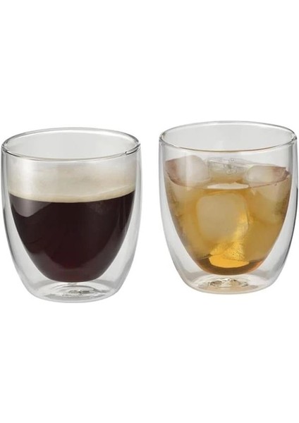 Çift Cidarlı 2'li Cappucino Bardağı Seti indirimleri