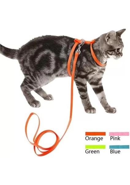 110 cm Vücuda Takılan Kedi Tasması, Konforlu ve Ayarlanabilir Tasarım, Güvenli Yürüyüşler modelleri