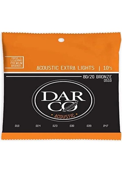 Martin D-510 Bronz, Ekstra Hafif, 010/047