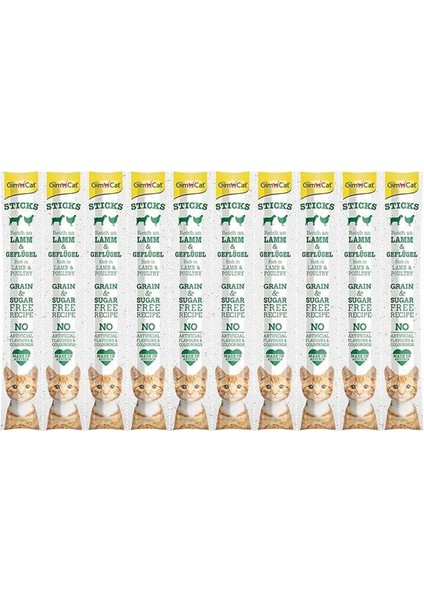 Sticks Kuzu Etli Tavuklu Ödül Çubukları 50 gr - 10LU fırsatları