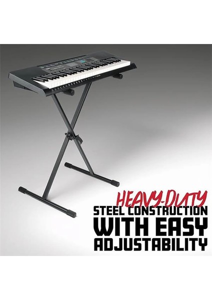 GFW-KEY-1000X | Standart x Tarzı Klavye Standı (Yükleme Kapasitesi: 45KG) fırsatları