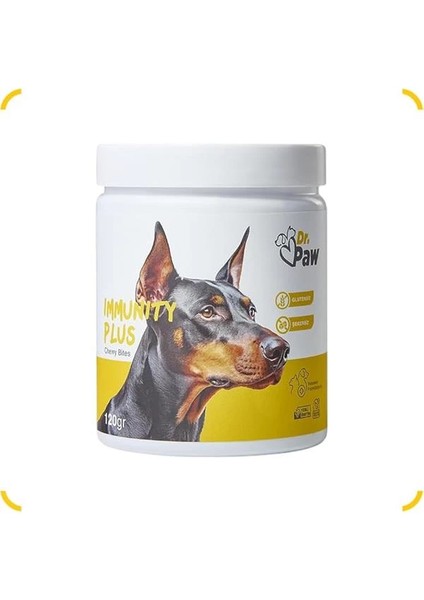 . Paw - Immunity Plus Büyük Irk Köpekler Için Zindelik ve Organ Sağlığı Destekleyici Çiğnenebilir
