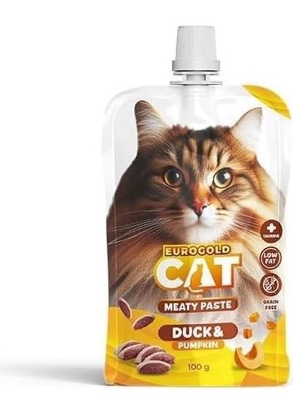 Cat Et Ezmesi Ördek-Balkabağı 100 gr