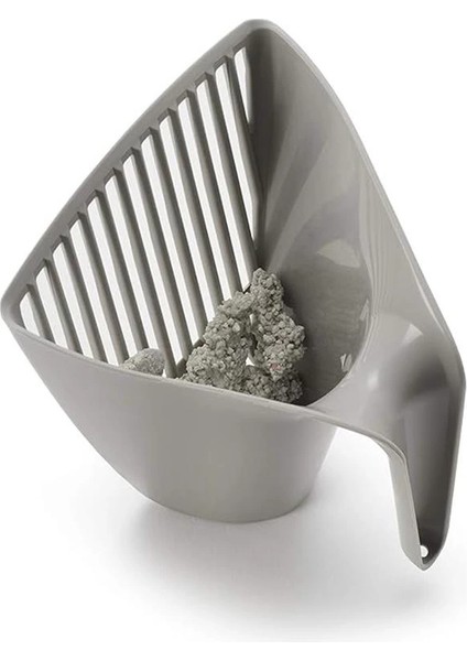 Ince Elekli Kedi Kumu Küreği