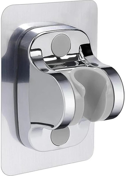 Yapışkanlı Duş Başlığı Askısı Tutucu Mafsal (Krom)