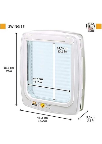 72108011 4 Yollu Kilit Sistemli ve Rüzgar Durdurucu Sistemli Köpek Kapağı, Ölçüler: 41,2 x fırsatları