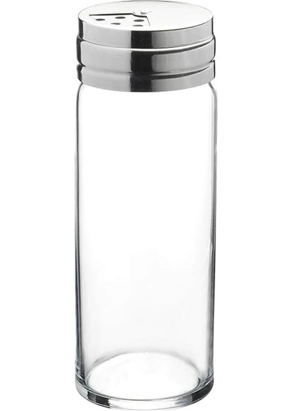 Pasabahce Basic Metal Kapaklı Tuzluk Biberlik Baharatlık, 43890S00, Şeffaf