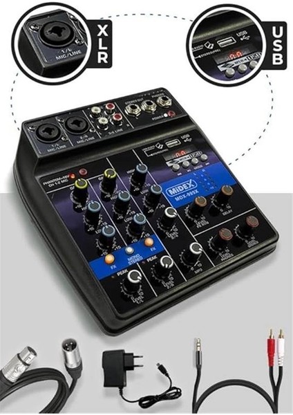 Pack Set-3 BM800 Mikrofon + Stand + Yalıtım Paneli + Filtre + Stüdyo Mikser modelleri