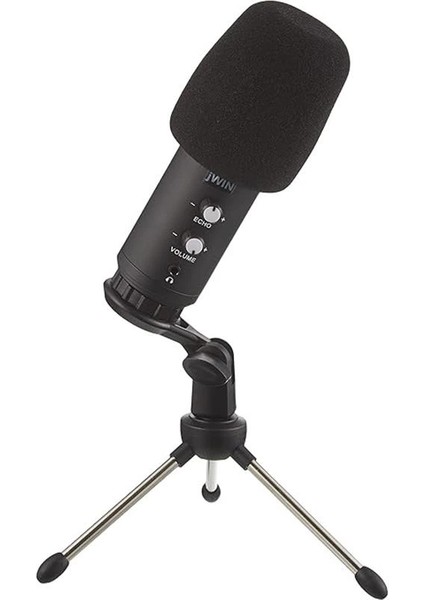 Jwin Rm-10 LED Işıklı Gaming Echo/ses Ayar/mute Butonlu Kulaklık Girişli USB Girişli Mikrofon