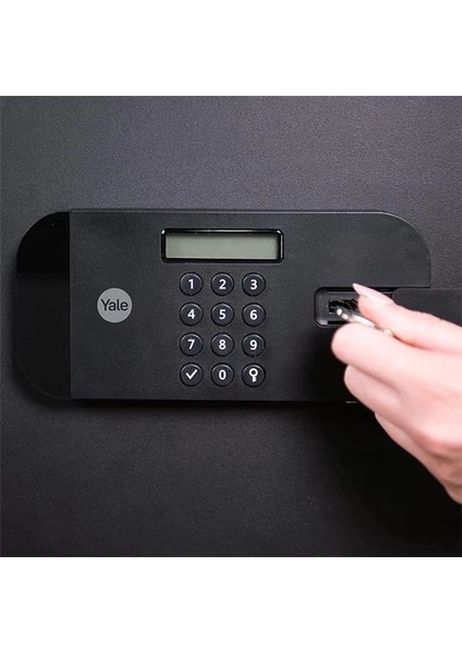 YLHB/200/EB1 Yüksek Güvenlikli Motorlu Otel Kasaları - Laptop Tipi - Oteller Için Uygundur