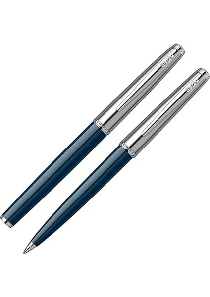 Metropolis 78 Dolma Kalemtükenmez Kalem Takım Lacivert