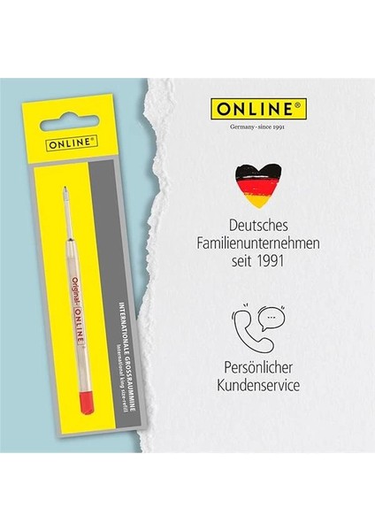 Int. King Size Refill M Red