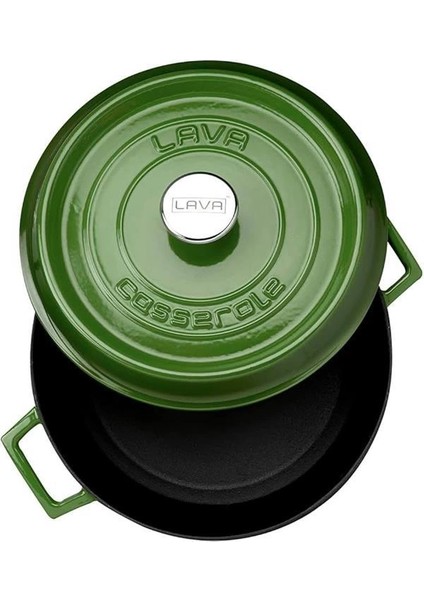 Döküm Yuvarlak Tencere, Trendy, 28 Cm, 6.71 L Hacim, Yeşil modelleri