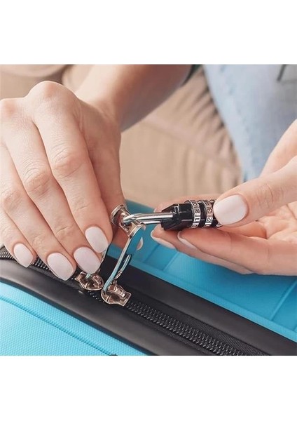 Şifreli Mini Asma Kilit 5.5 cm Dayanıklı Çanta Valiz ve Dolap Kilidi Seyahat Için Güvenli fırsatları