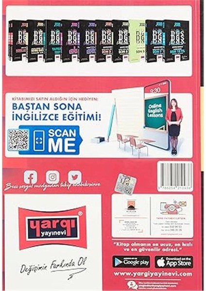 Yargı Yayınları 2023 Dgs Sayısal-Sözel Yetenek Tamamı Çözümlü Soru Bankası