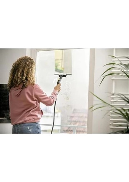 Karcher Sc Serisi Için Cam Silme Aparatı ve Mikrofiber Bez Seti 3'lü, Sc1 Sc2 Sc3 Sc Sc5