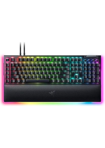 Blackwidow V4 Pro Mekanik Oyuncu Klavyesi, Yeşil Switch, Rgb Aydınlatma, 8 Makro Tuşu, Bilek D