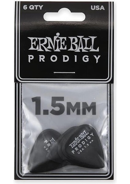 Standart Prodigy Seçtikleri, 1,5 Mm, Siyah, 6'lı Paket